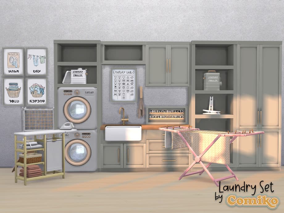 Галерея мода Набор для прачечной Laundry Set #1